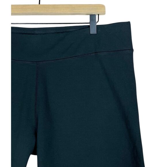 Pact Cropped Straight Leg Pants Black Women’s 3XL Pull-On Organic Cotton Casual - Picture 4 of 8